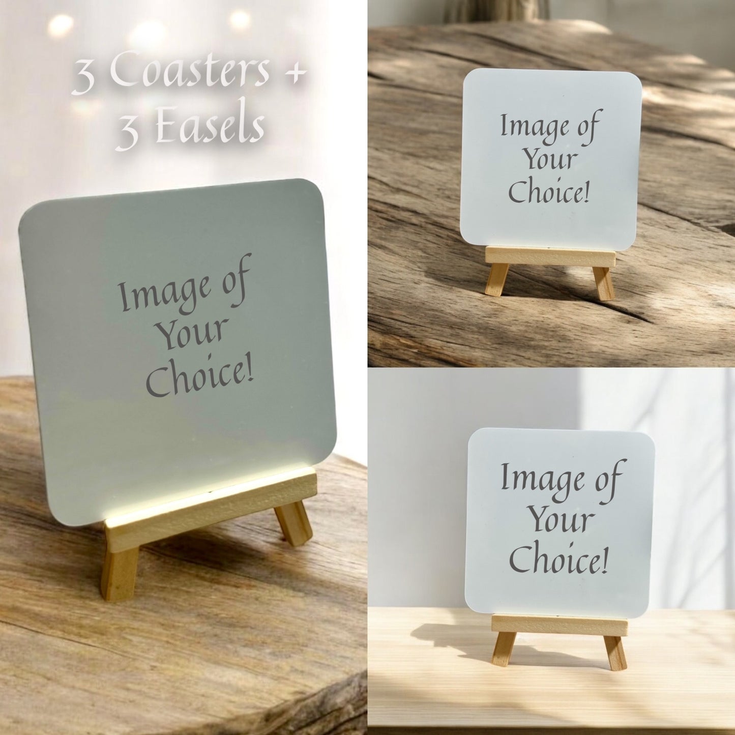 COASTERS, Images of Your Choice! *Pick any image from my entire shop* See Directions Below