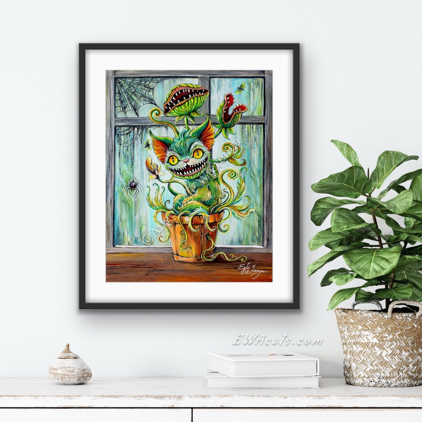 Art Print "Venus Meowtrap"