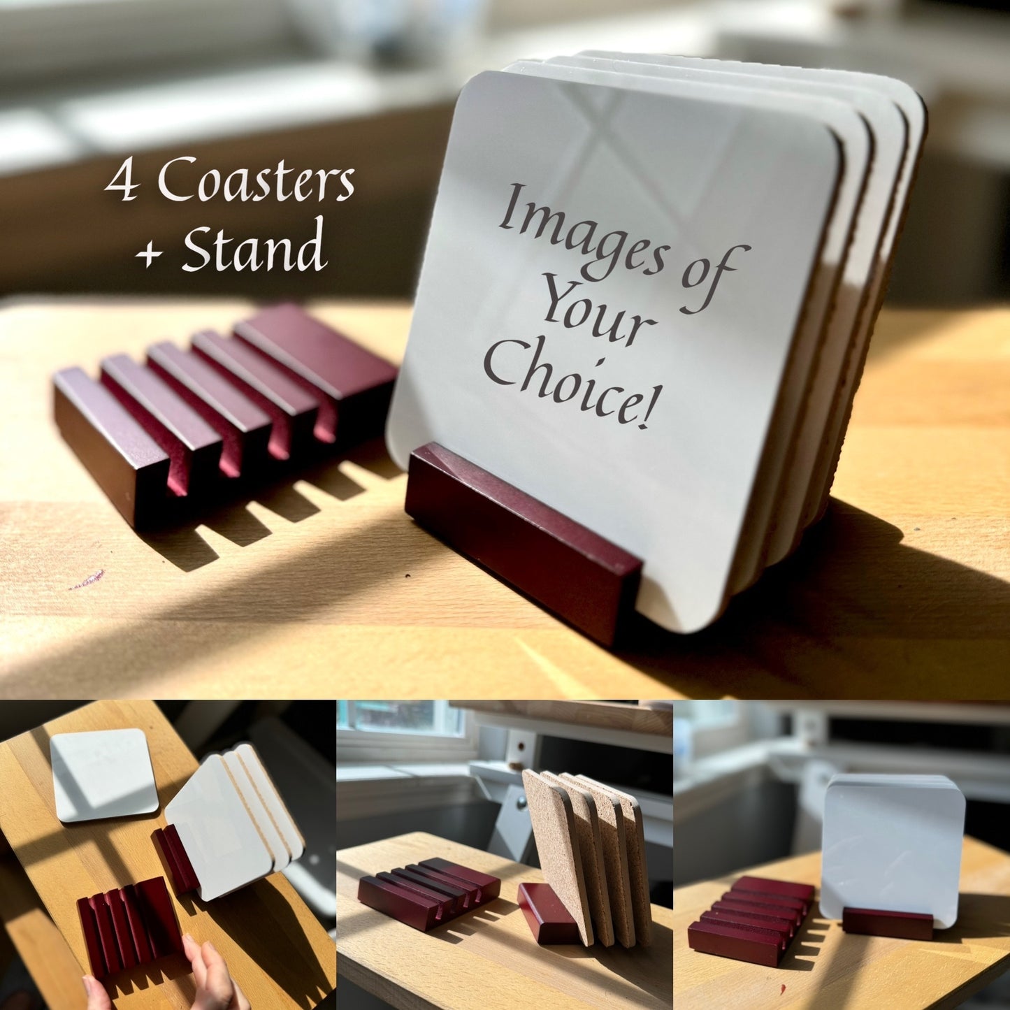 COASTER SETS, *Choose any images from my entire shop!* See Directions Below