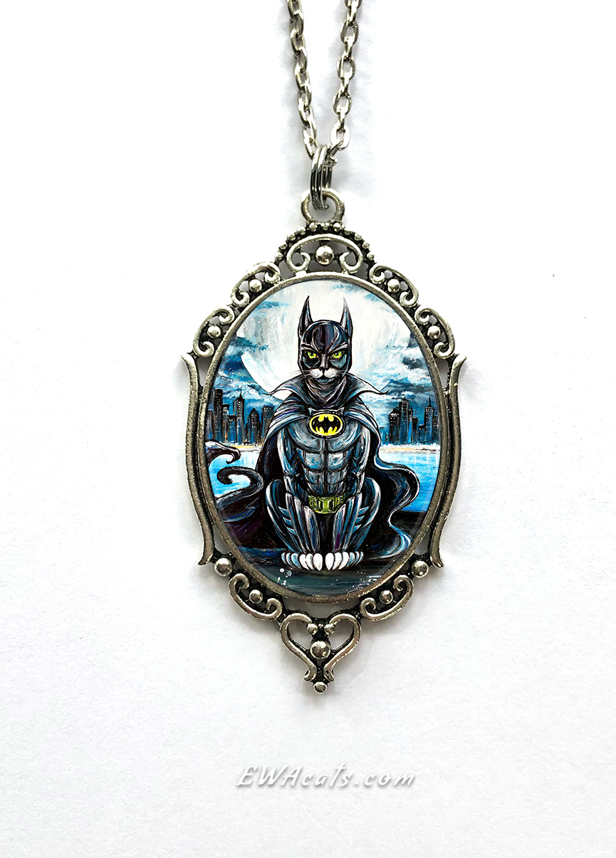 Necklace "The Dark Kat"