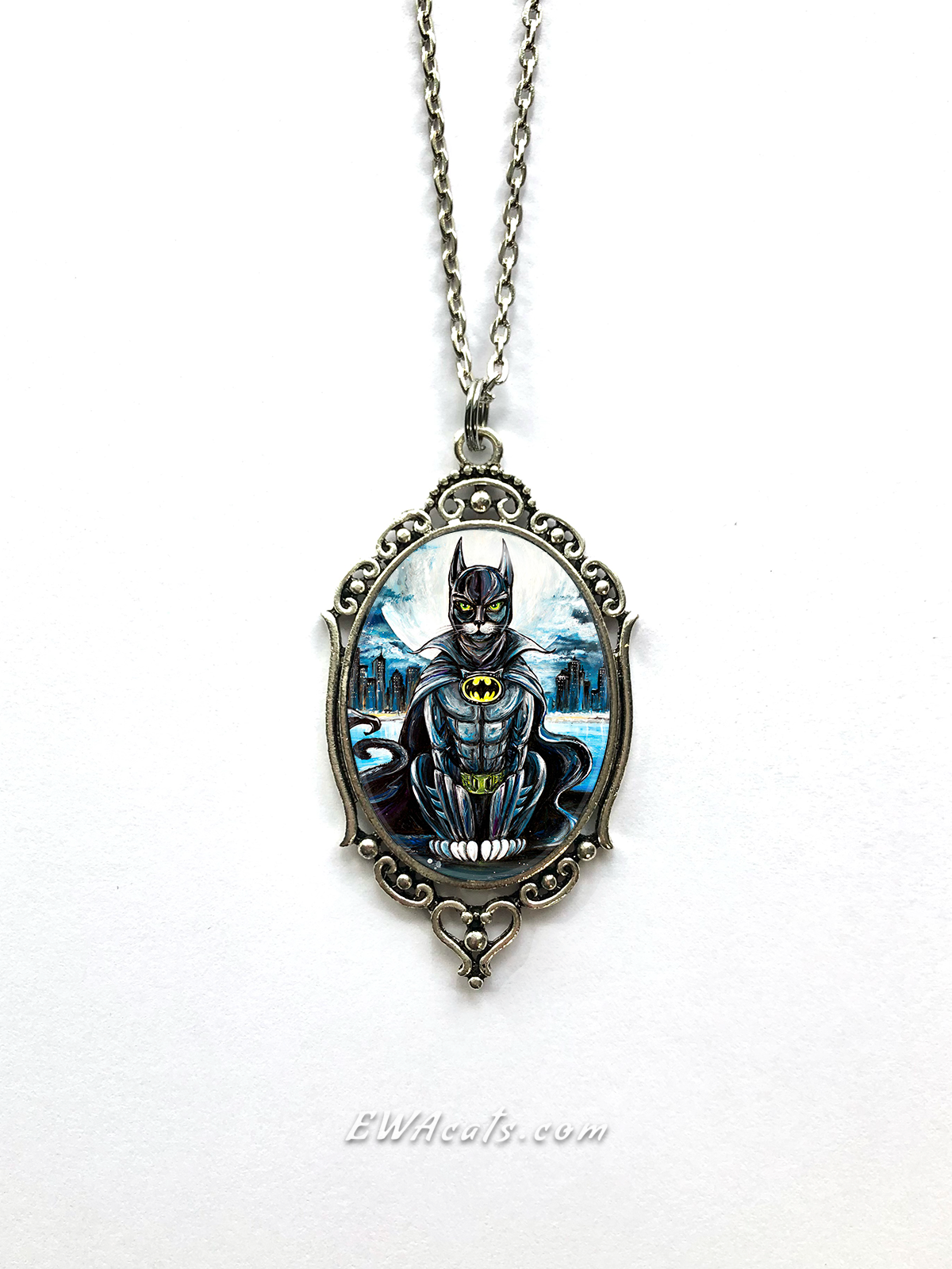 Necklace "The Dark Kat"