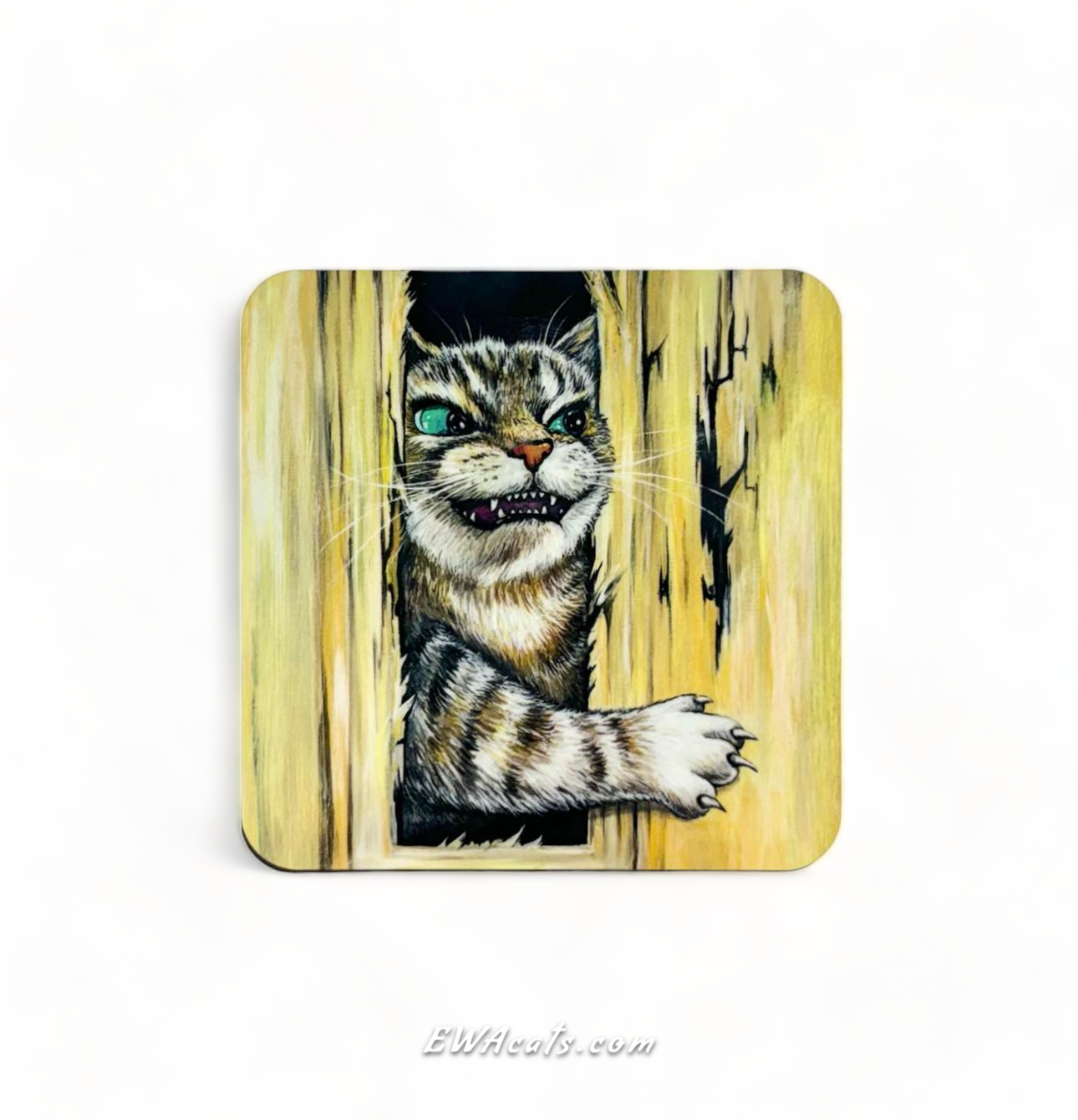 Coaster "Here's Kitty"