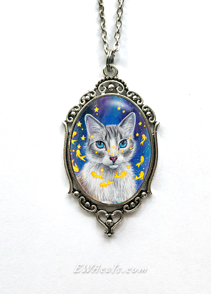 Necklace "Fishing for Heaven"