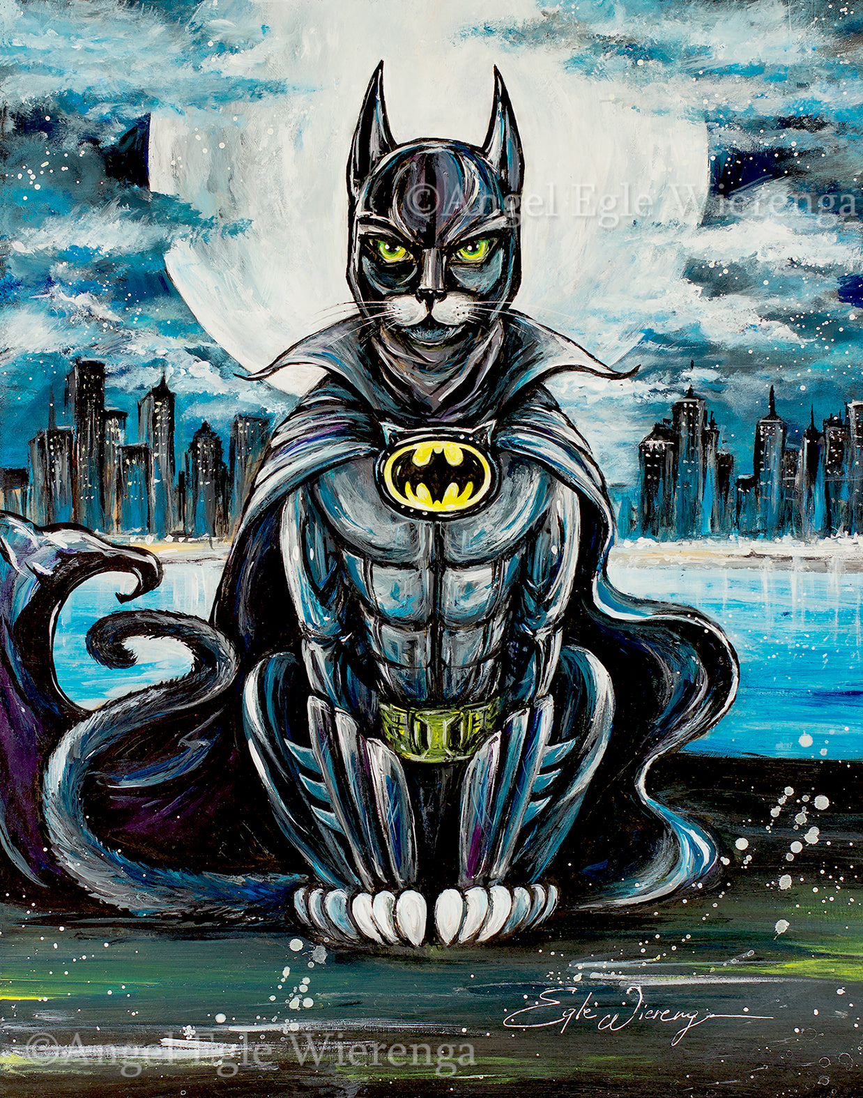 CANVAS "The Dark Kat" Open & Limited Edition