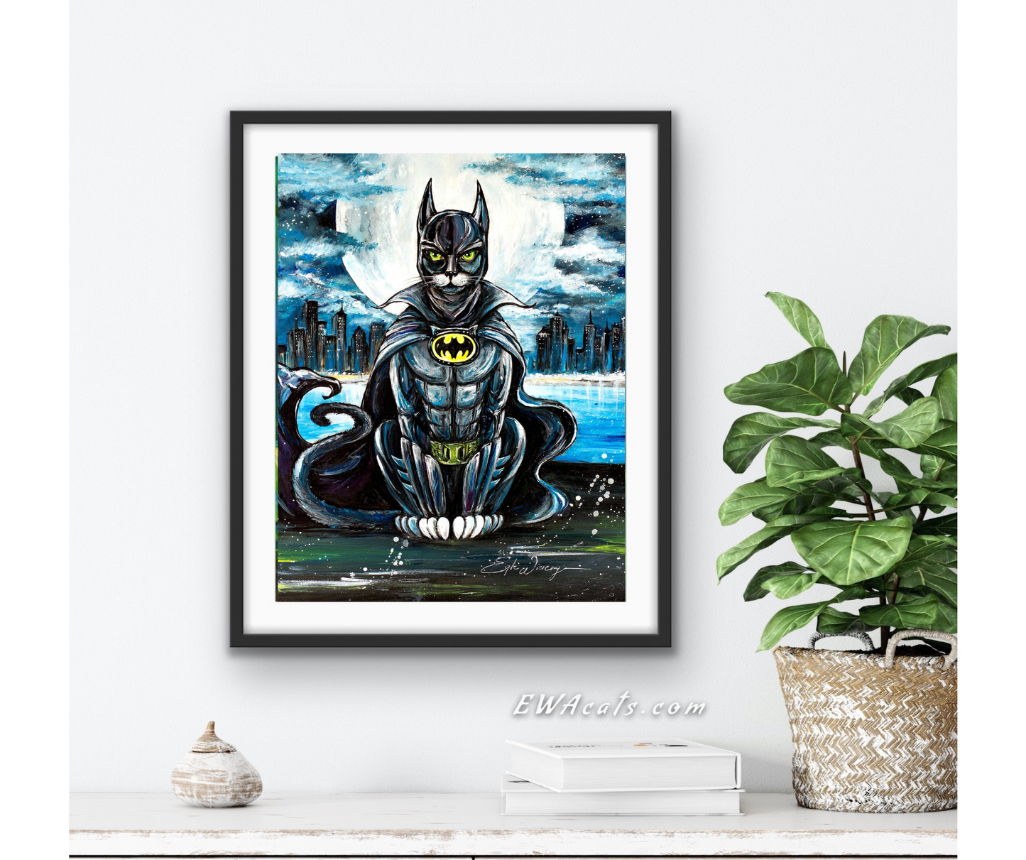 Art Print "The Dark Kat"