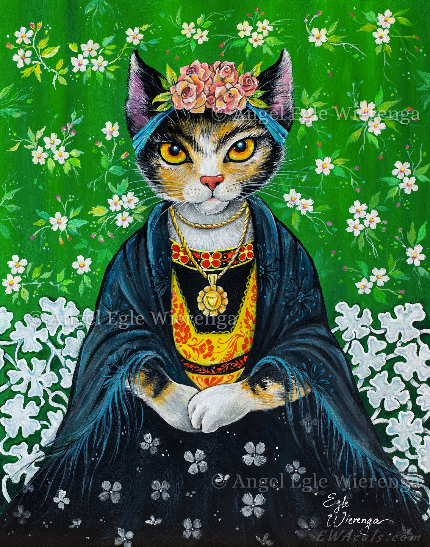 CANVAS "Frida Kahlico" Open Edition Giclee