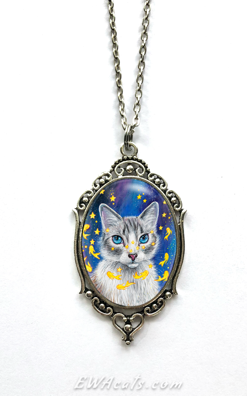 Necklace "Fishing for Heaven"