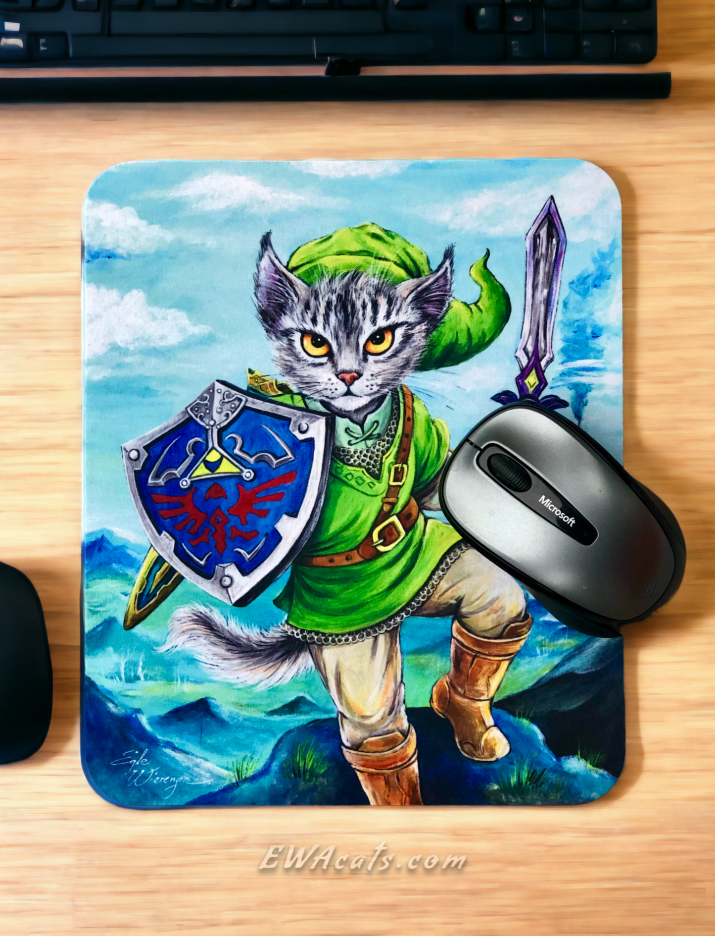 Mouse Pad "Kitty Link"