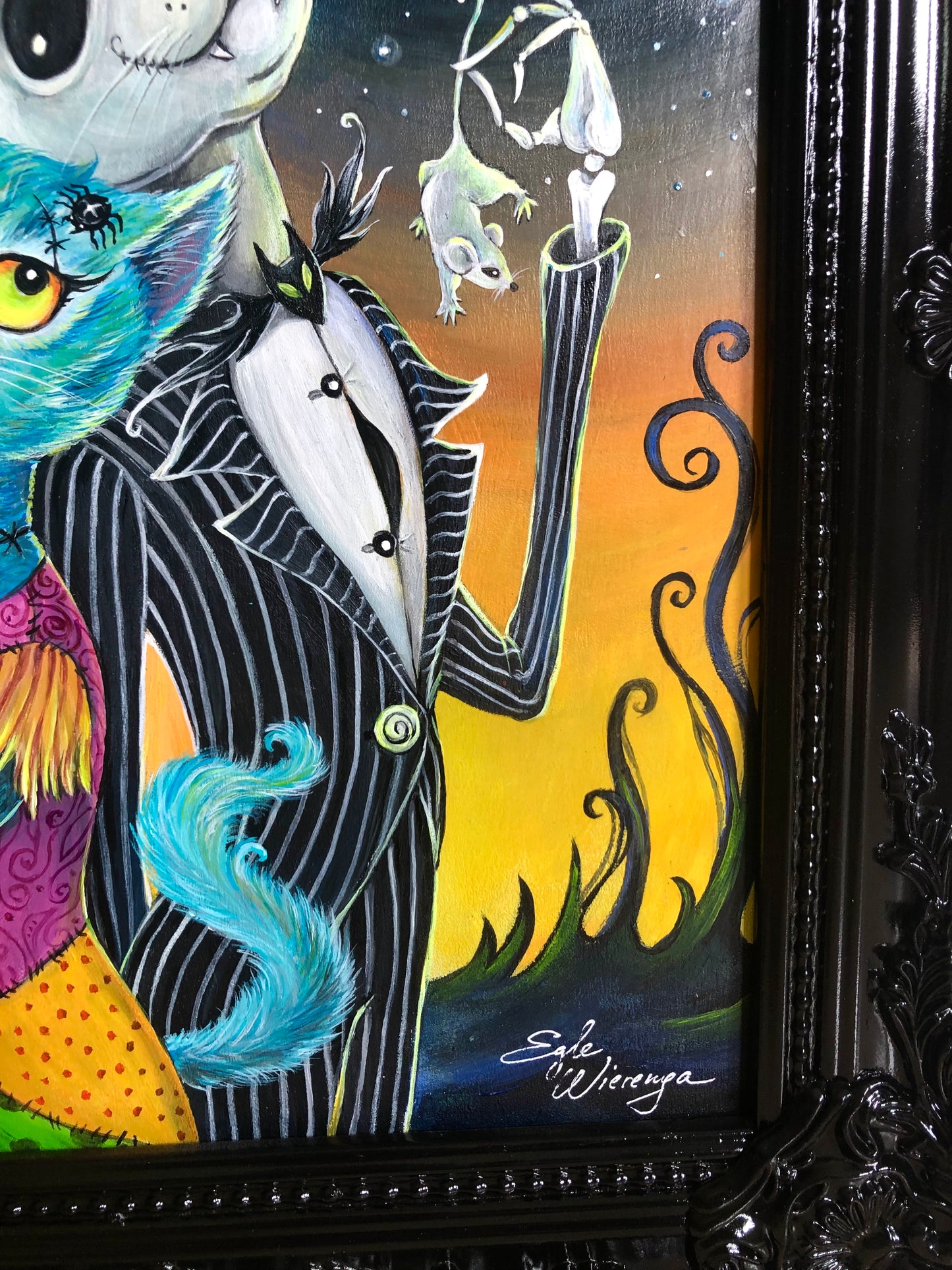 Original Painting "Jack and Sally Cats"