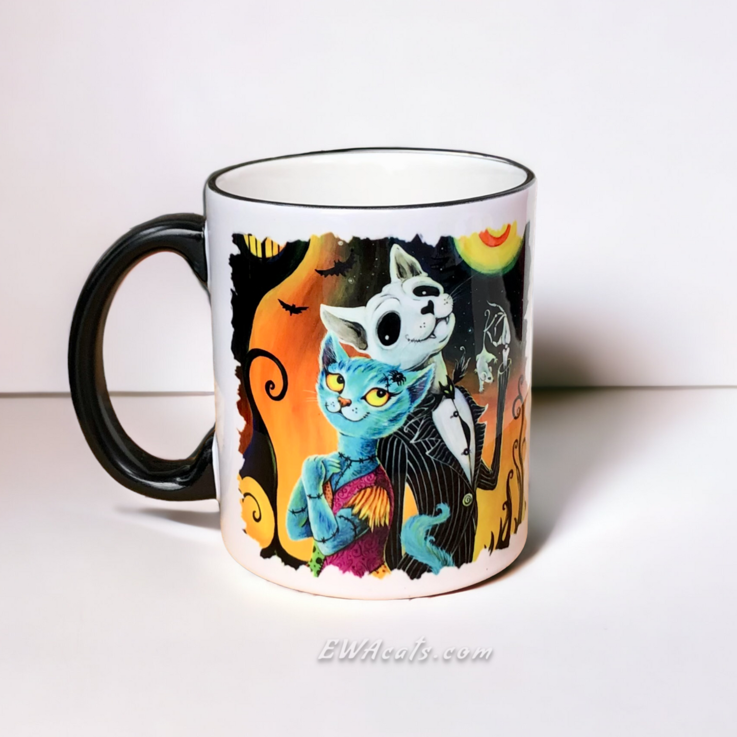 MUG "Jack and Sally Meows"