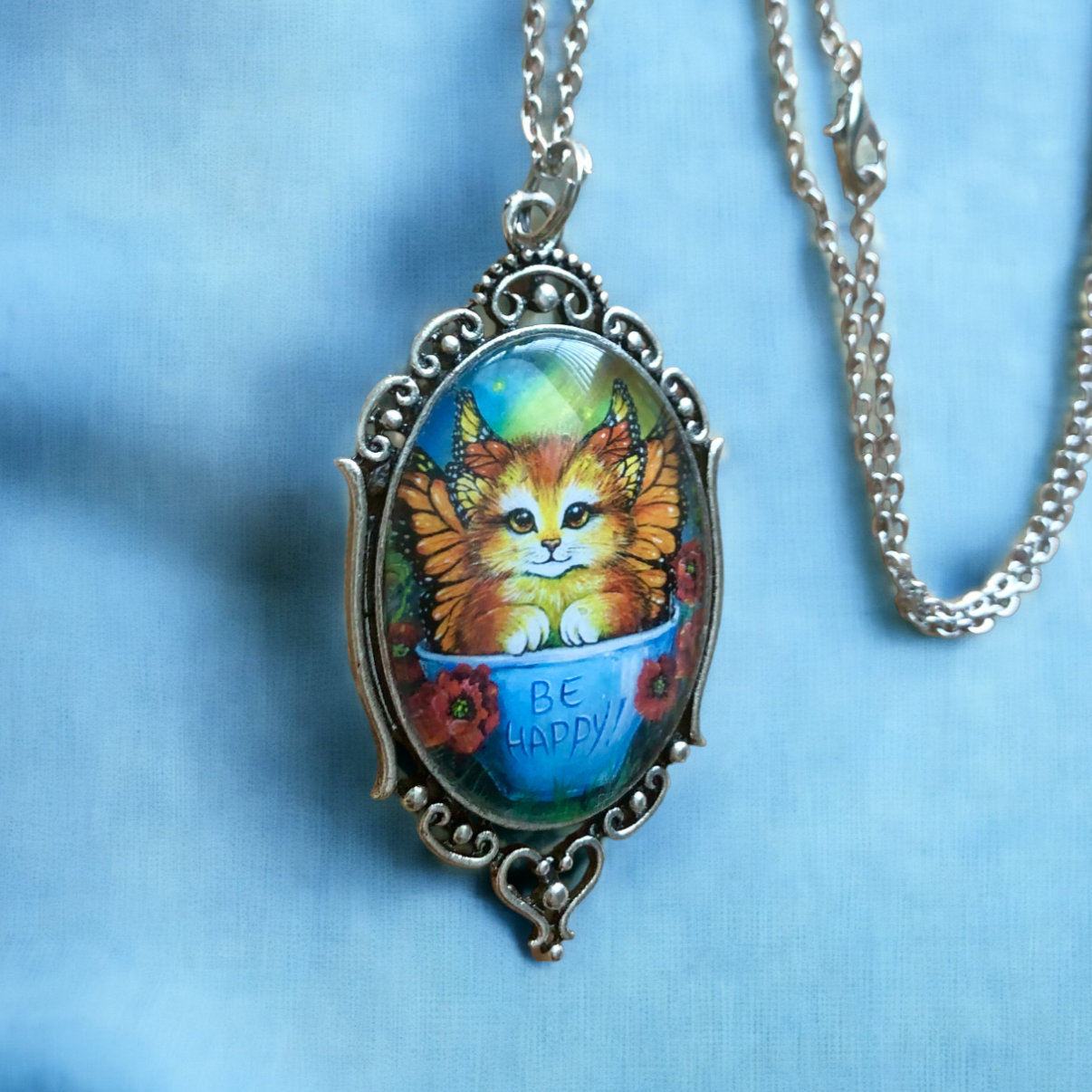 Necklace "Be Happy!"
