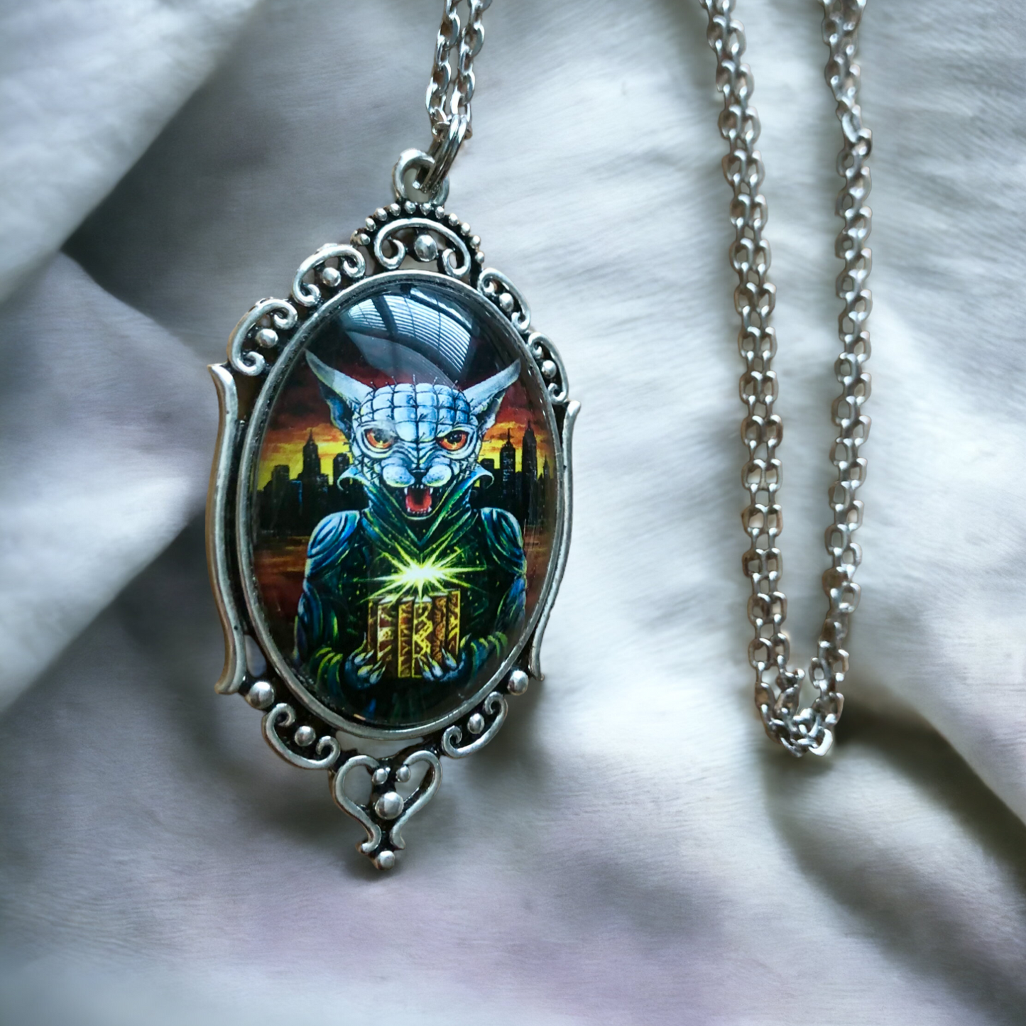 Necklace "Hell Kitty"