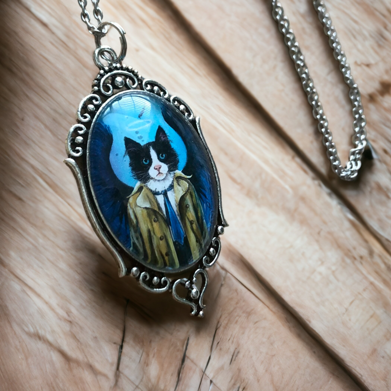 Necklace "Cattiel"