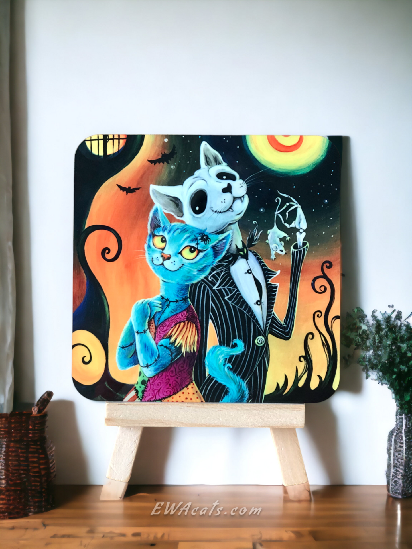 Coaster "Jack & Sally Cats"