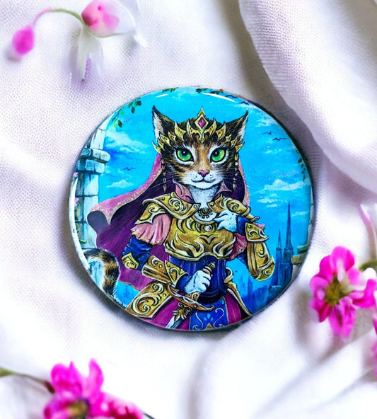 Button "Purrincess Zelda"