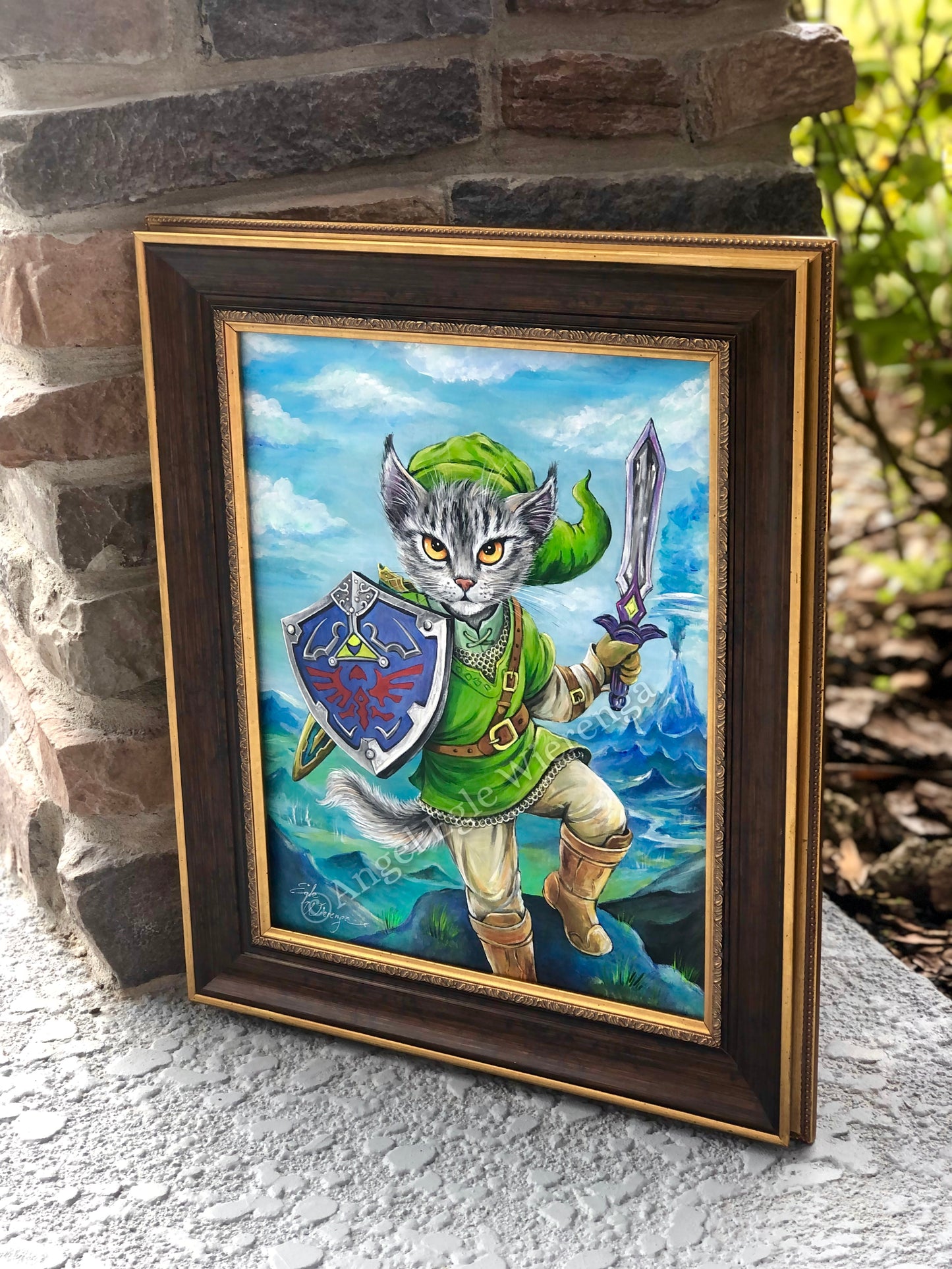 Original Painting "Kitty Link"