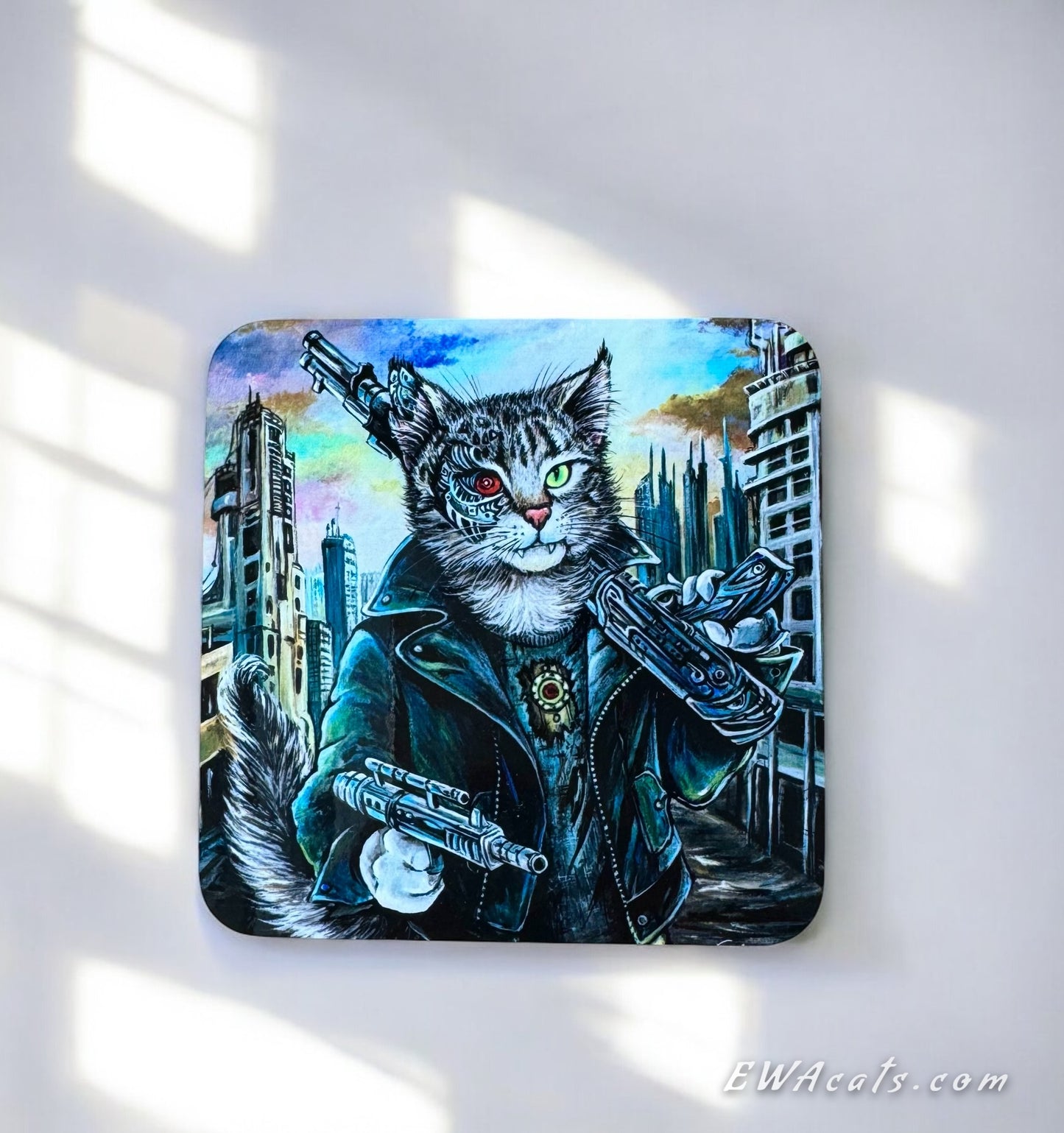 Coaster "Purrminator"