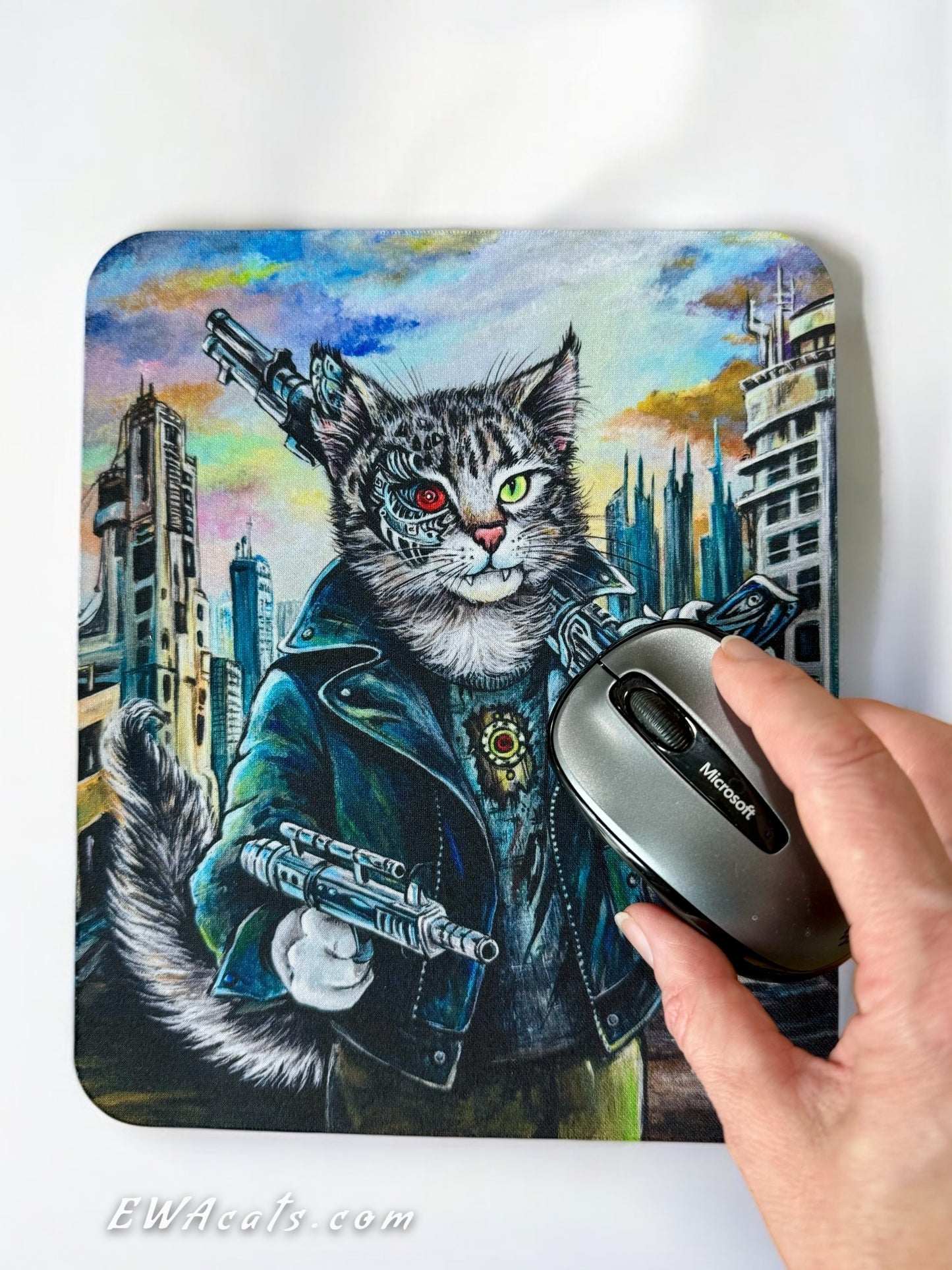 Mouse Pad "Purrminator"