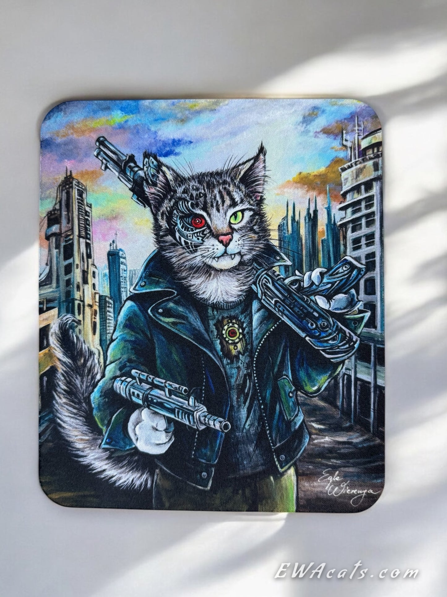 Mouse Pad "Purrminator"