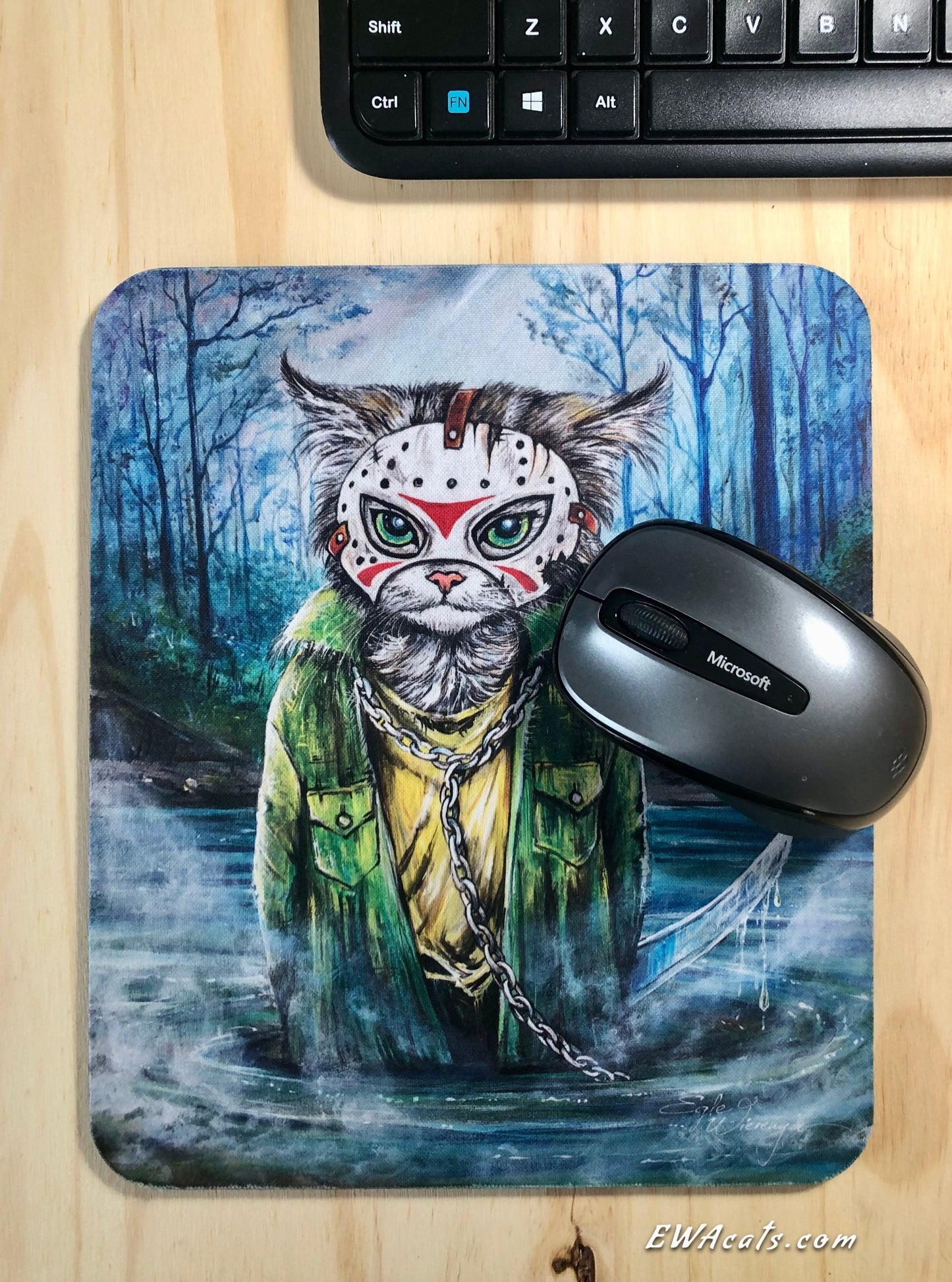 Mouse Pad "Jason MeowHiss"