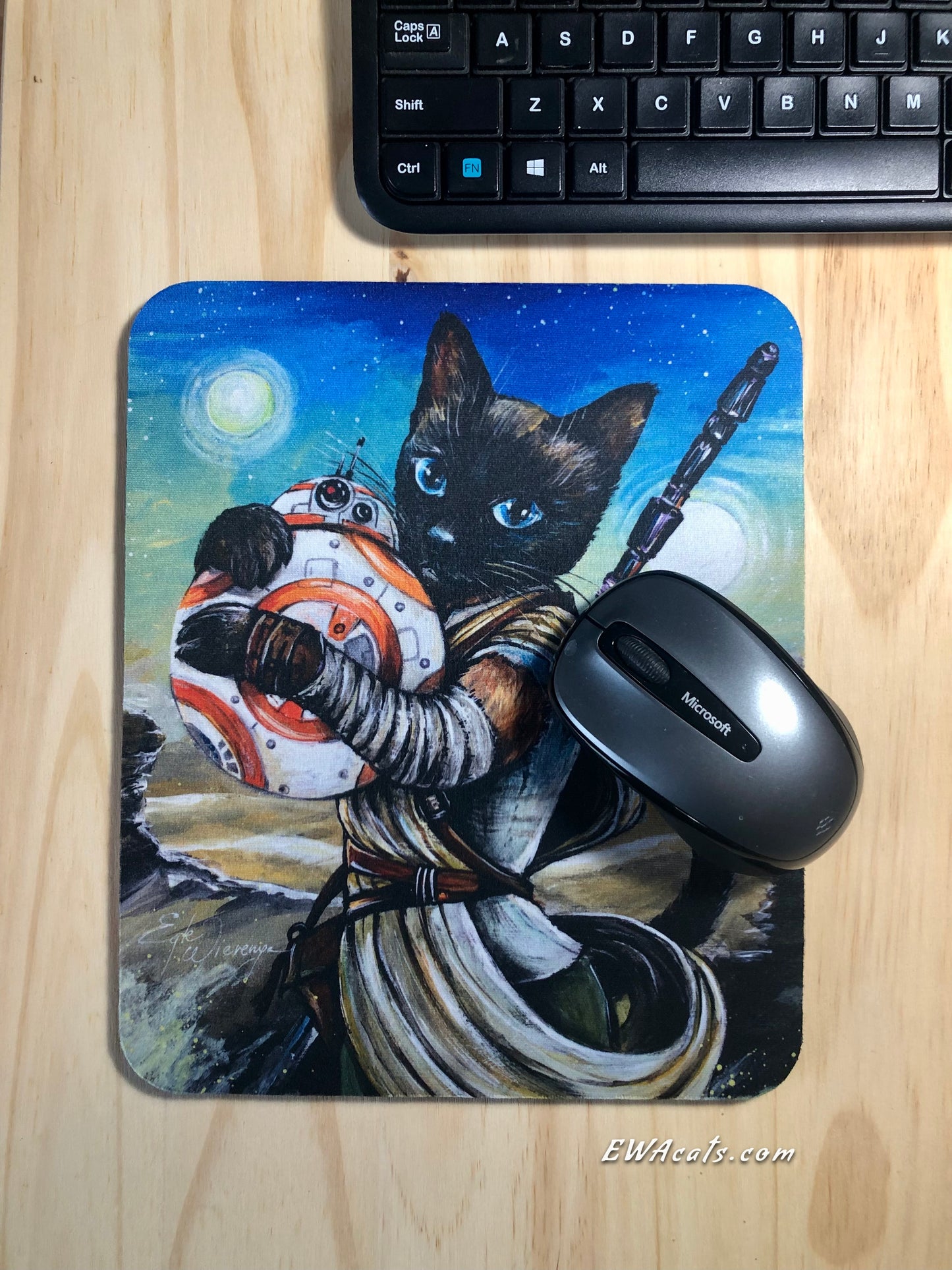 Mouse Pad  "Rey Cat"