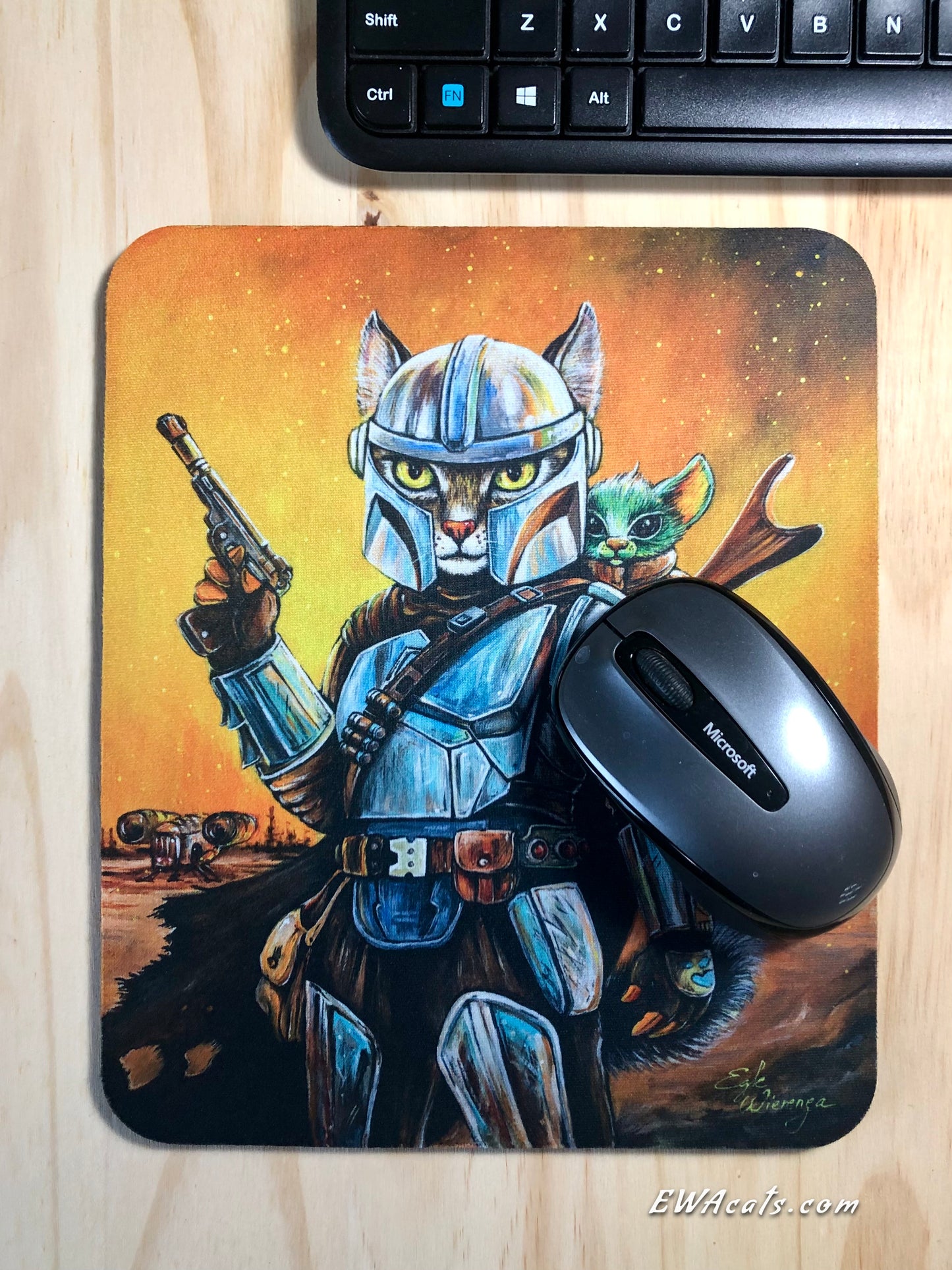 Mouse Pad "Meowdalorian"