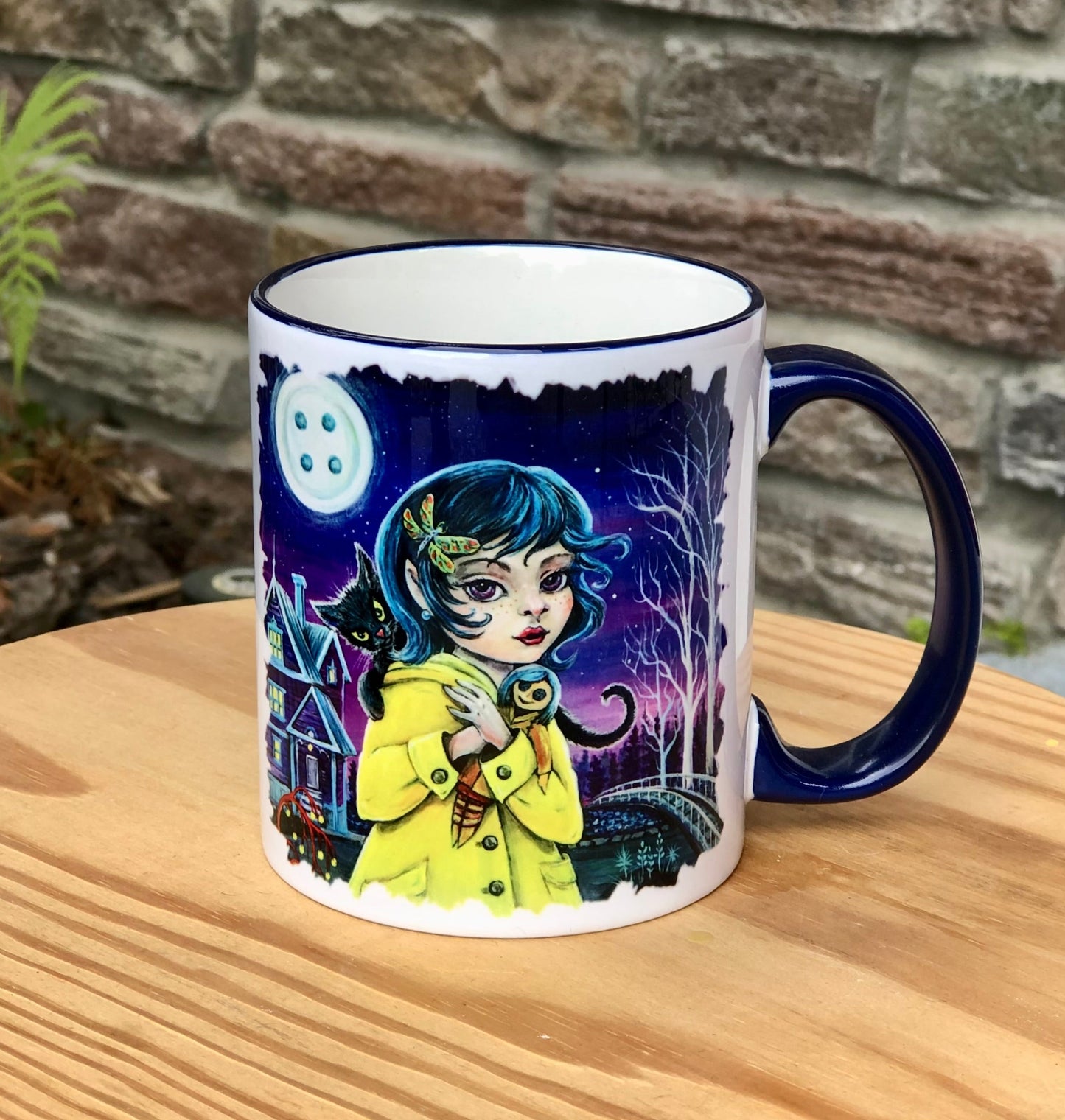 MUG "Coraline & Her Cat"