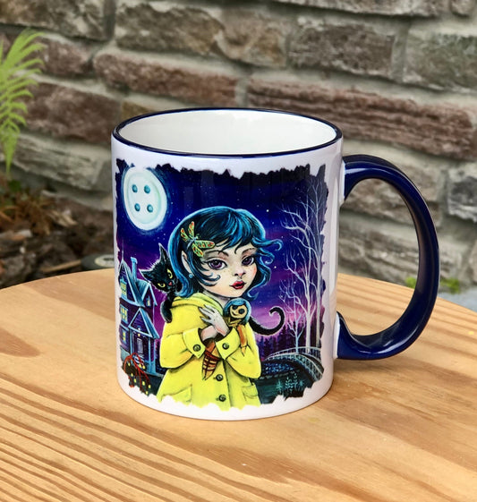 MUG "Coraline & Her Cat"
