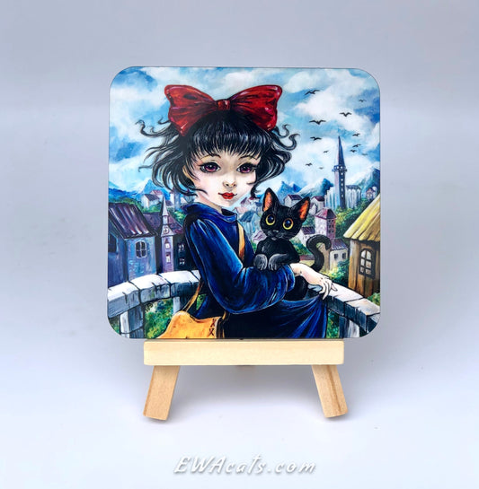 Coaster "Kiki & Jiji"