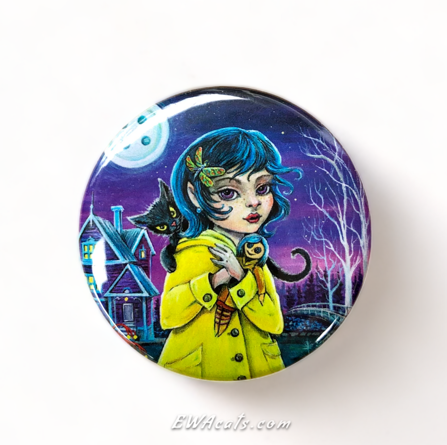 Button "Coraline"