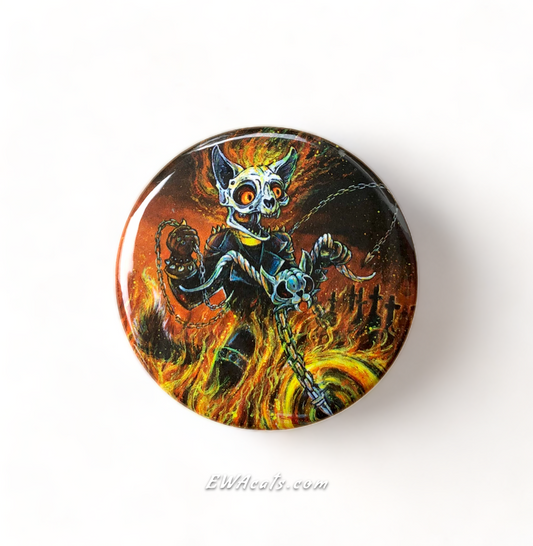 Button "Kitty Blaze"