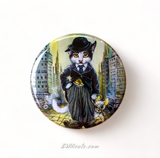 Button "Kitty Chaplin"