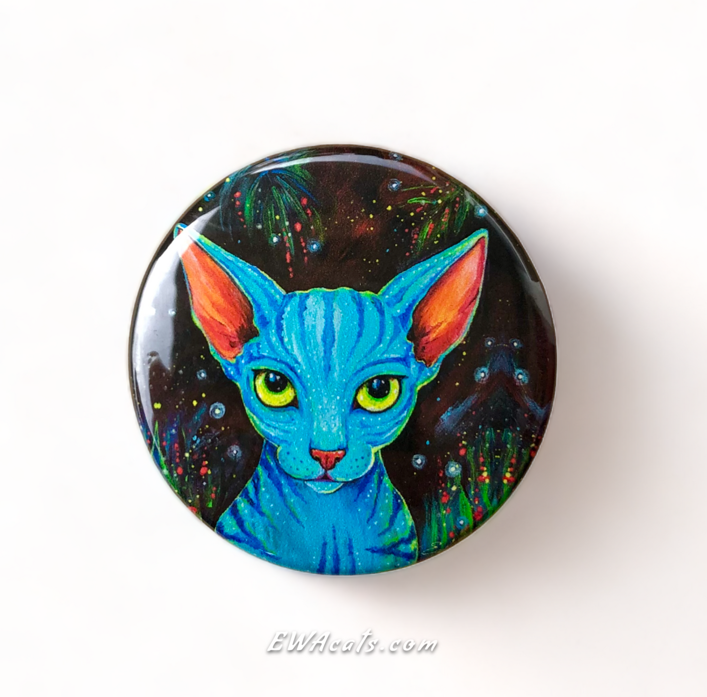 Button "Pandora's Cat"