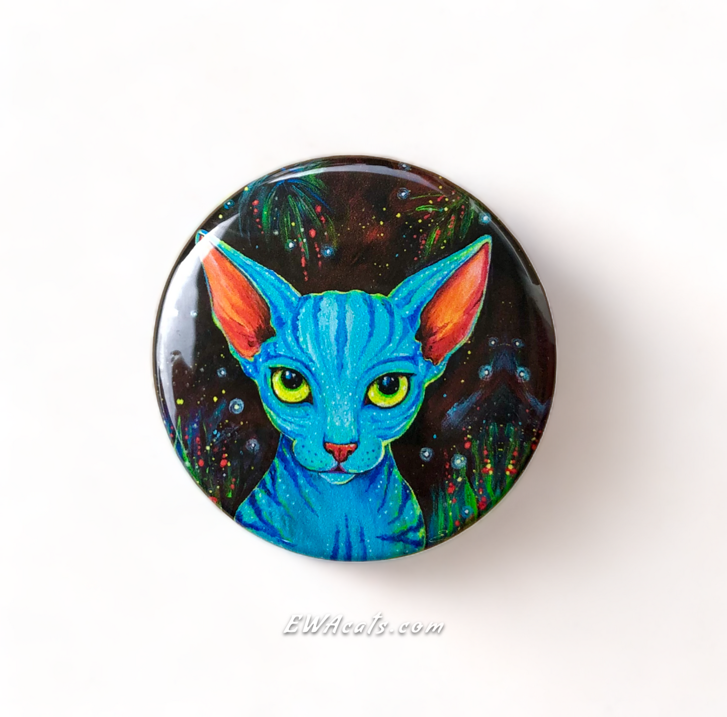 Button "Pandora's Cat"