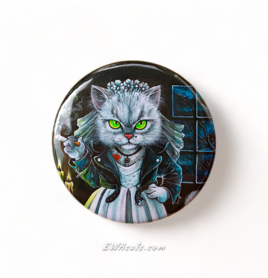 Button  "Tiffany Meowlentine"