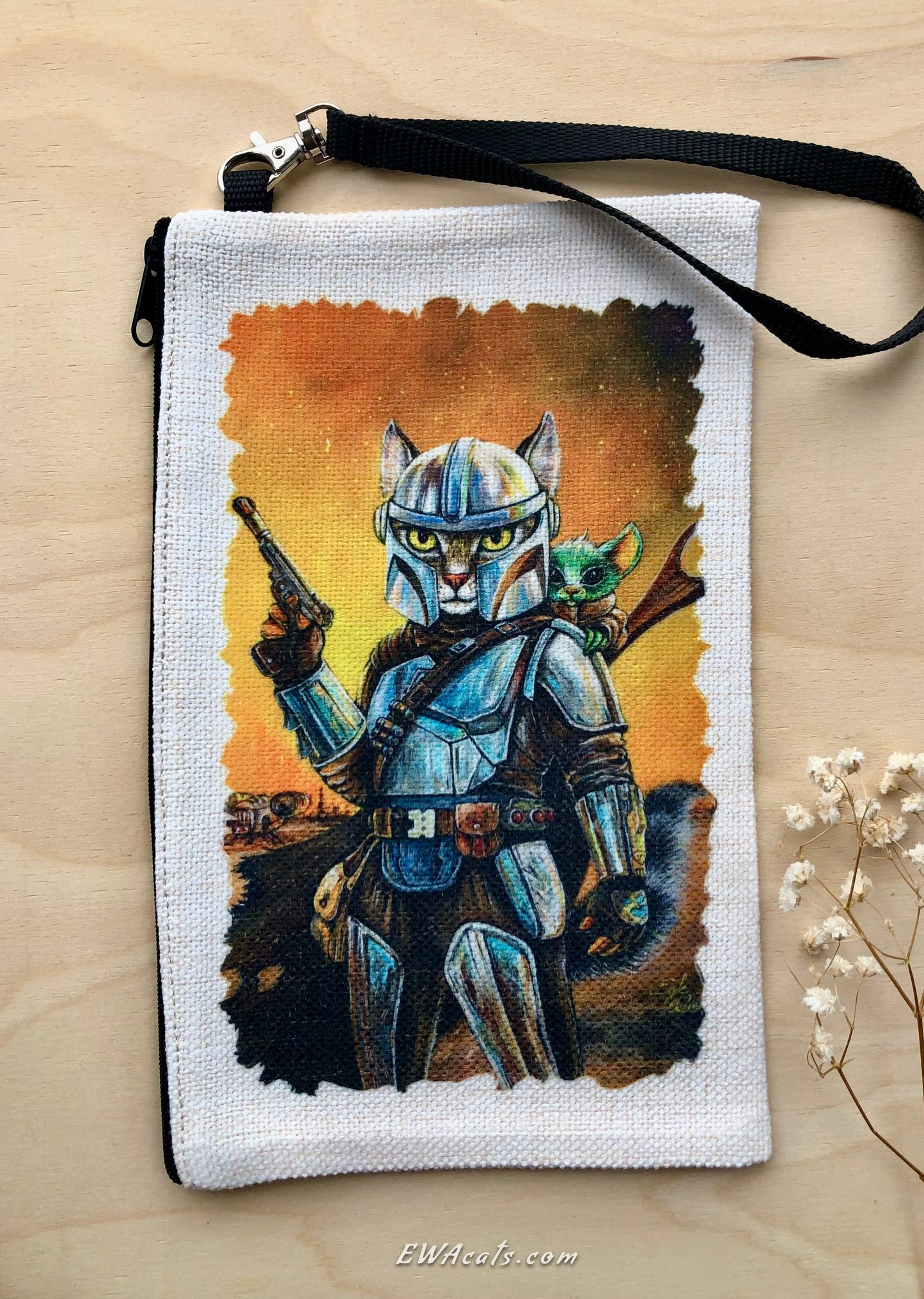 Linen Wallet "Meowdalorian"