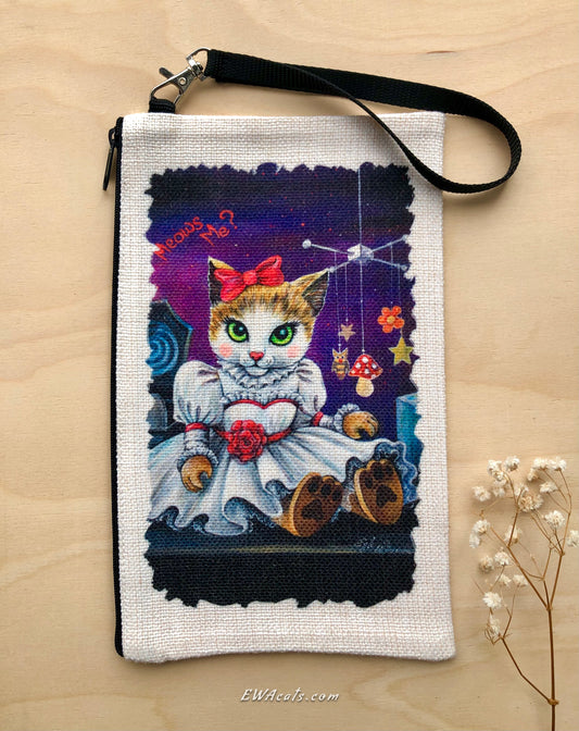 Linen Wallet "KittyBelle"