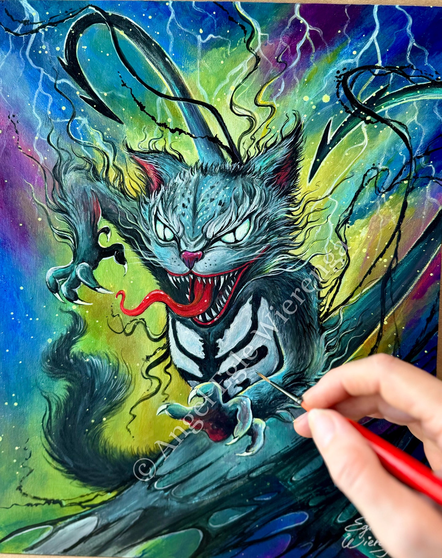 Original Painting "VenomHiss"
