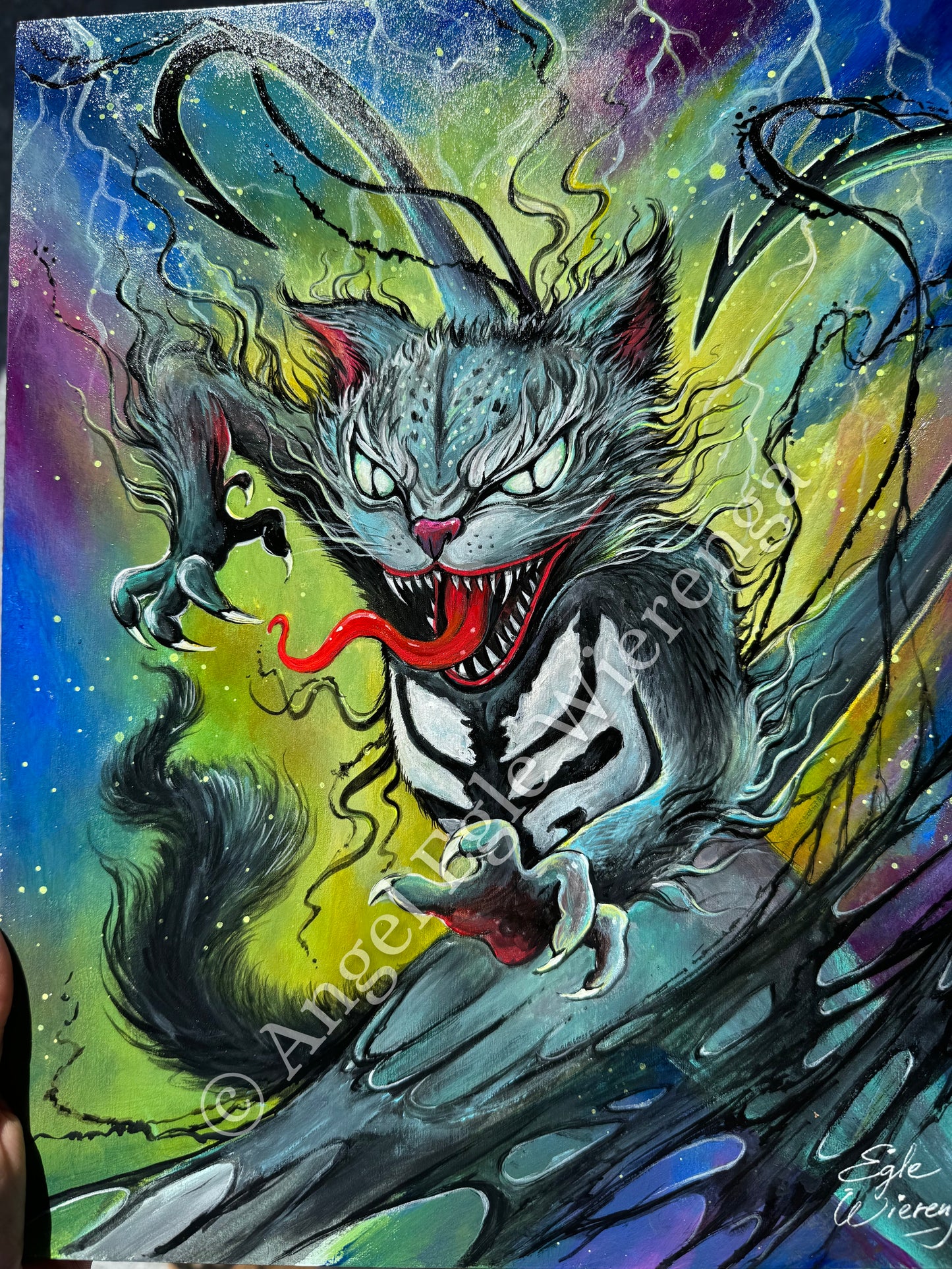Original Painting "VenomHiss"