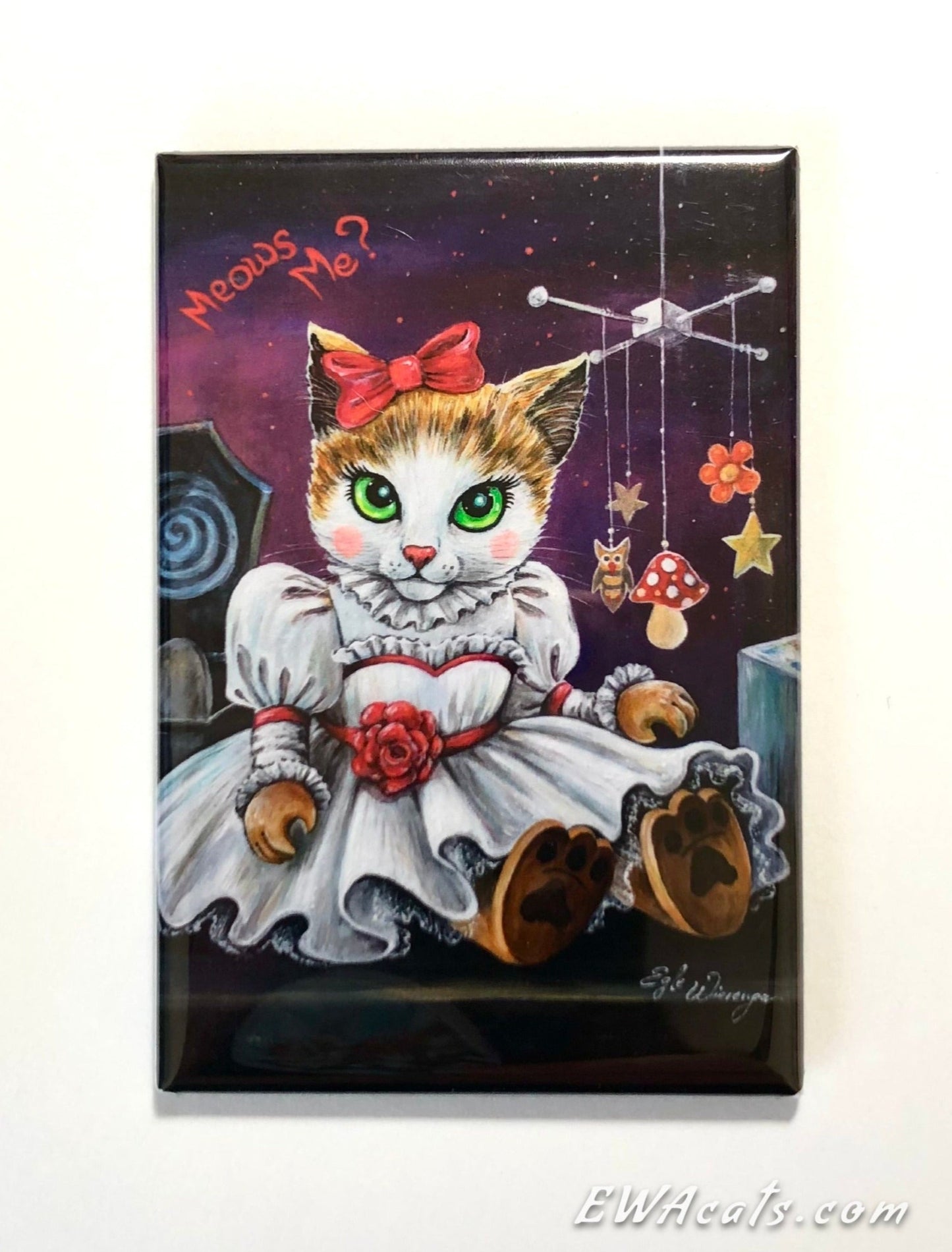 MAGNET 2"x 3" Rectangle "KittyBelle"