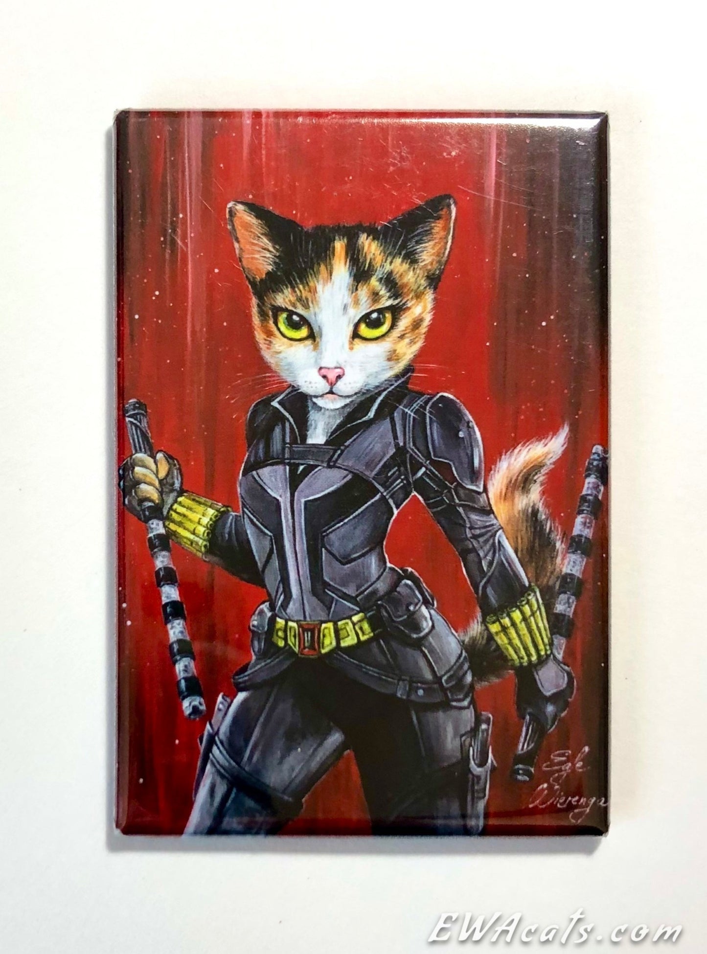 MAGNET 2"x 3" Rectangle "Catasha Romeownoff"