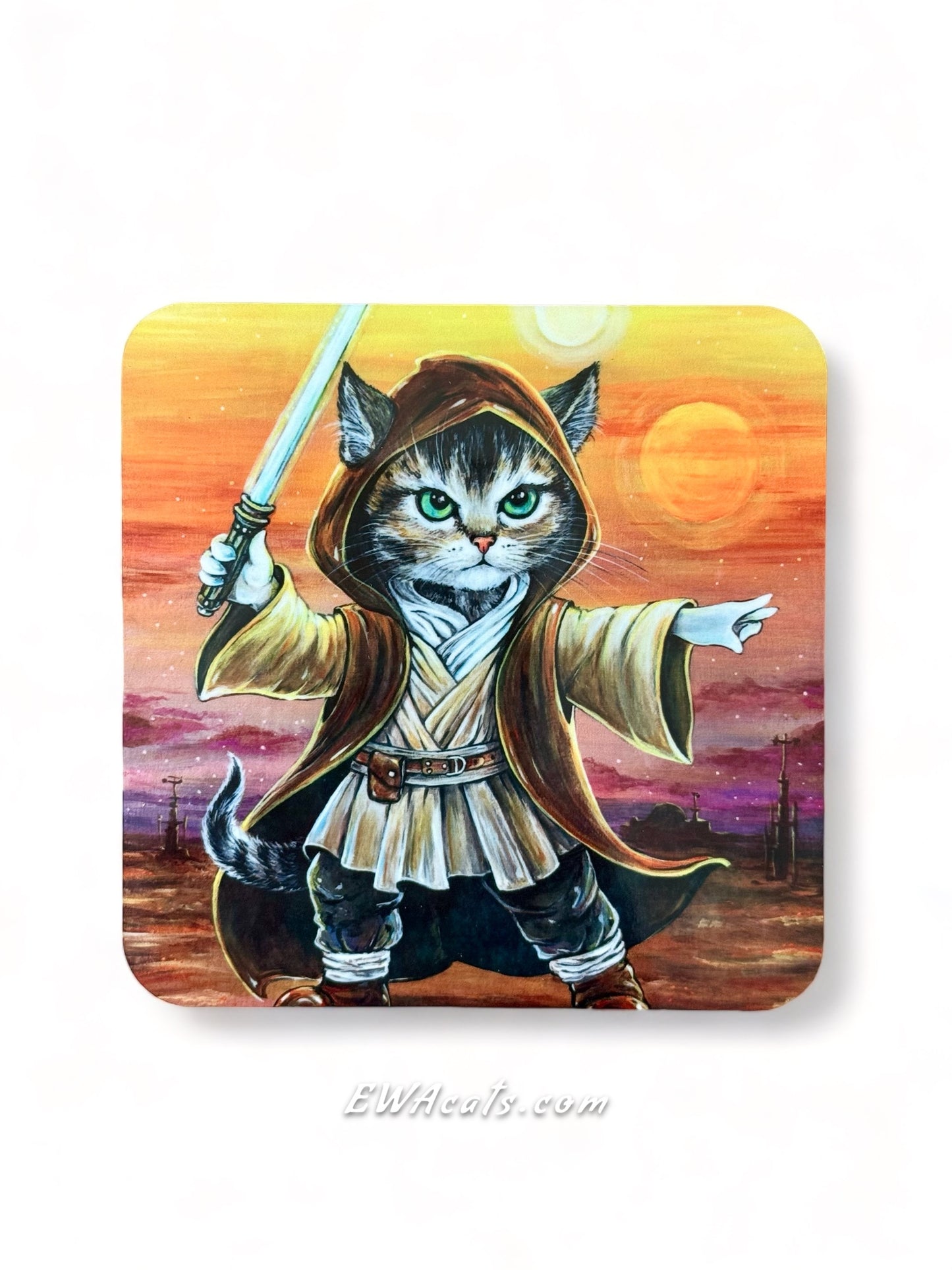 Coaster "Obi - Wan Catnobi"