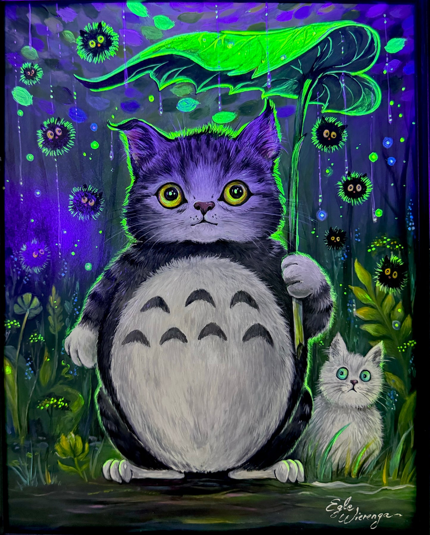 SUPREME MASTER CANVAS "Catoro's Shelte" #1, Limited to 5 only!