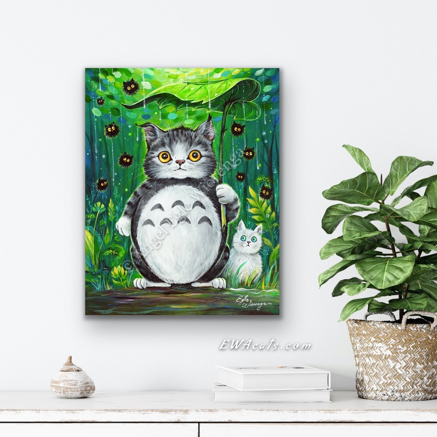 SUPREME MASTER CANVAS "Catoro's Shelte" #1, Limited to 5 only!