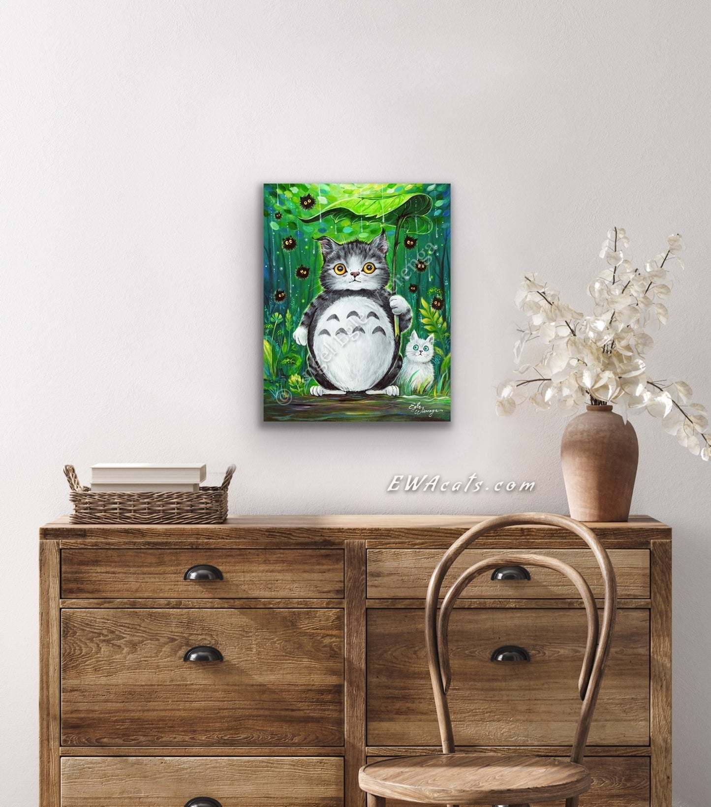 SUPREME MASTER CANVAS "Catoro's Shelte" #1, Limited to 5 only!