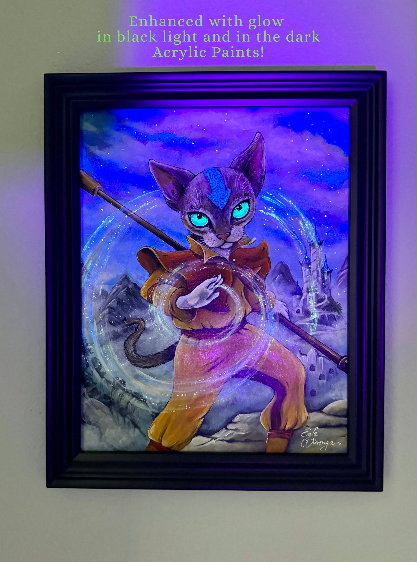 Original Painting "Kitty Aang"