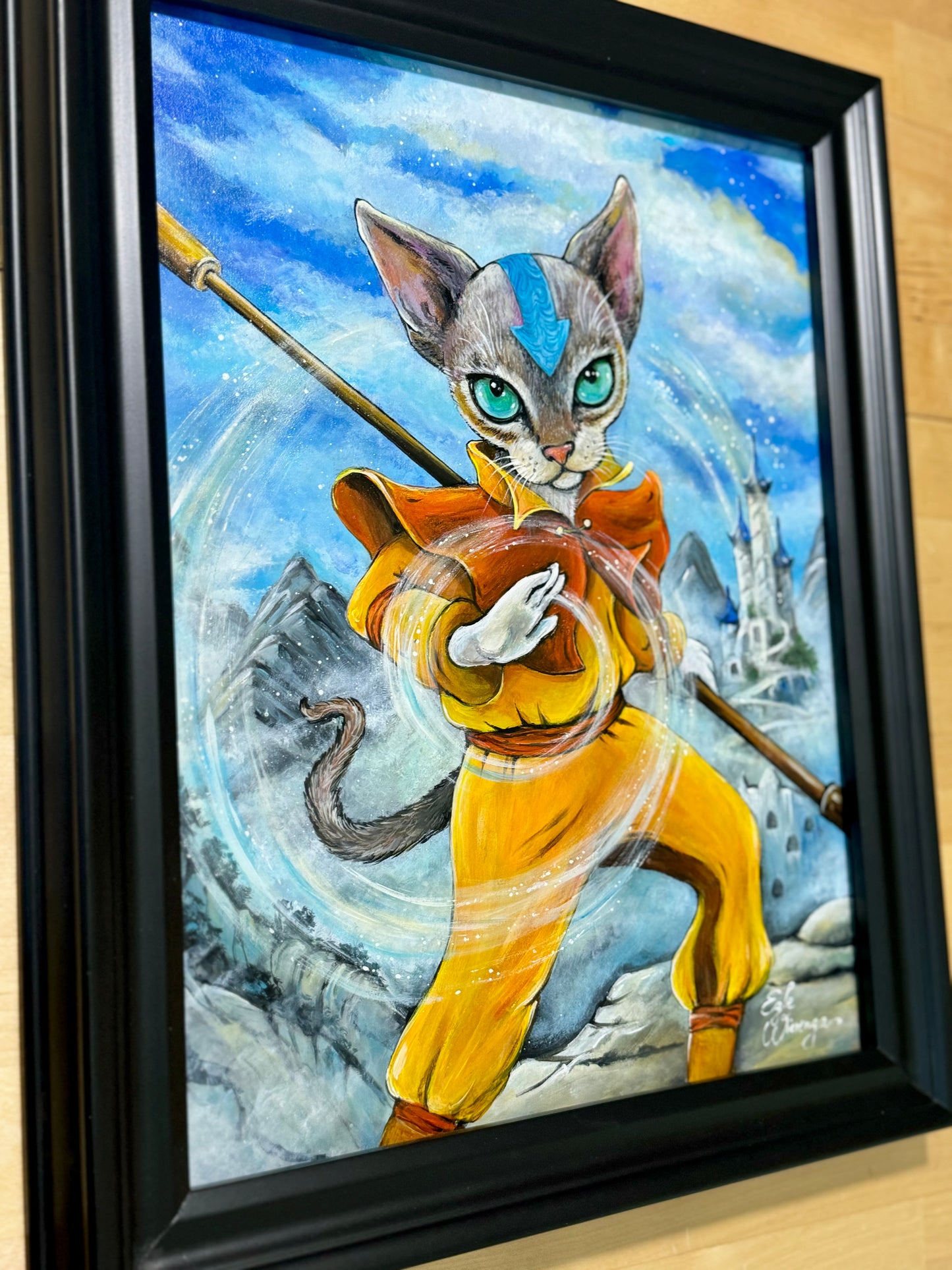 Original Painting "Kitty Aang"