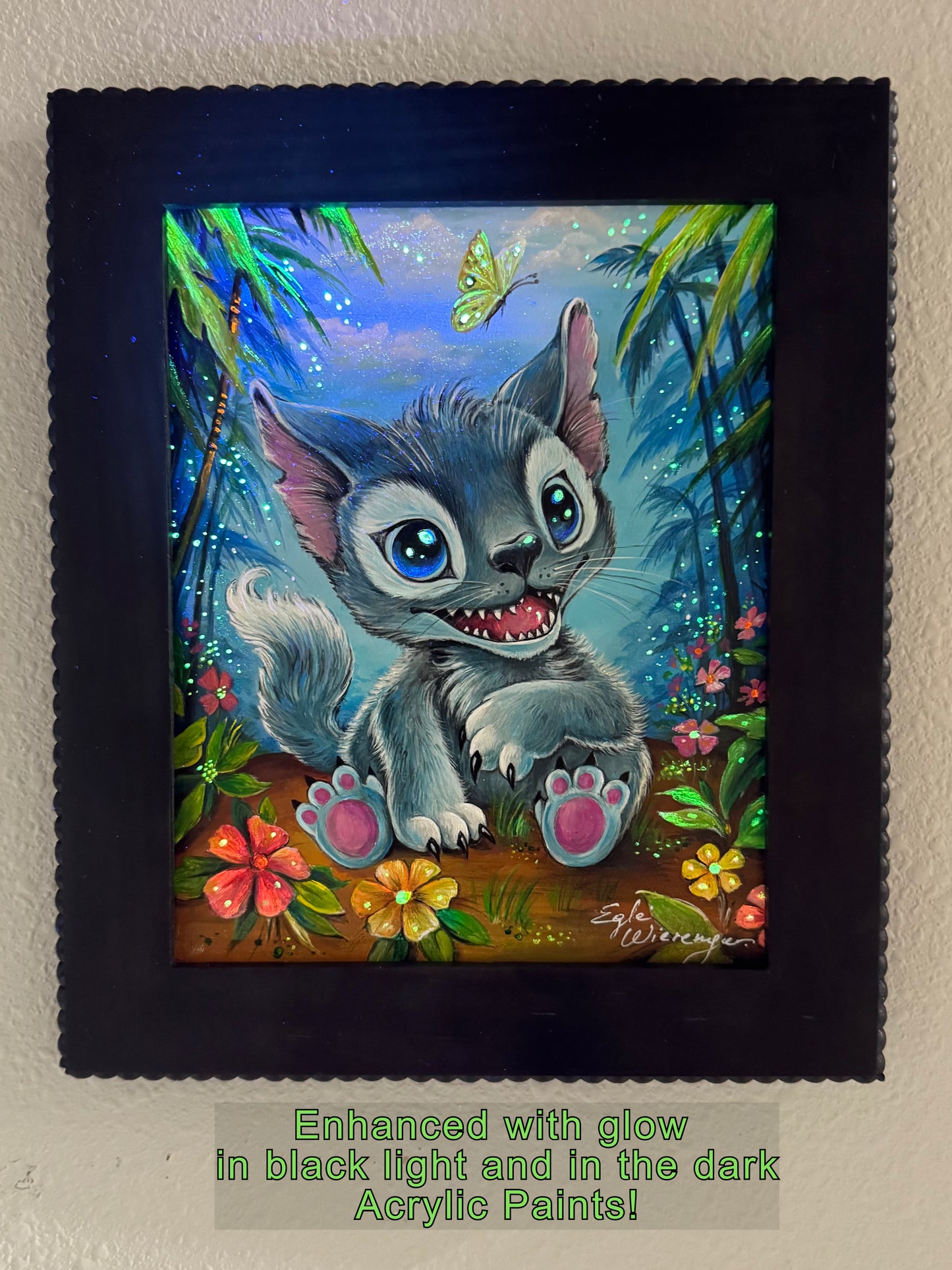 Original Painting "Kitty Stitch"