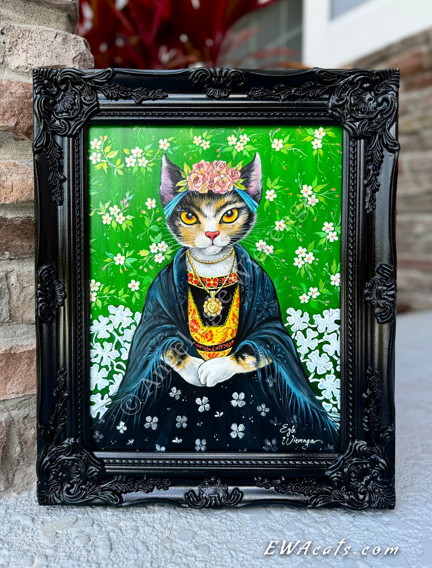 Original Painting "Frida Calico"