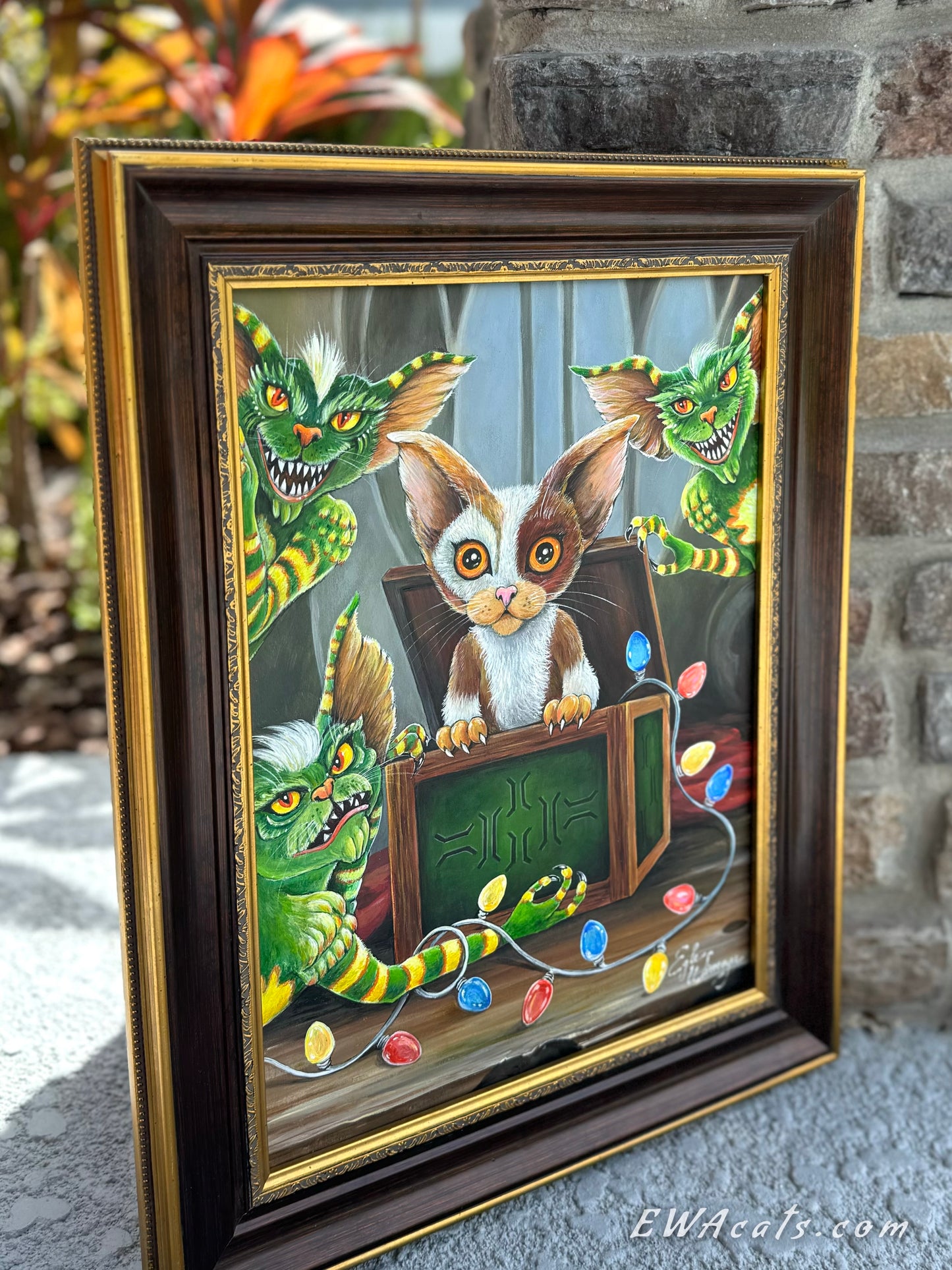 Original Painting "Furry Gremlins"